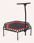 Höhenverstellbares Fitness Trampolin SP-T-110 SportPlus Rot 