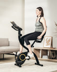 Klappbarer Heimtrainer (S-Bike) mit Rückenlehne & App-Kompatibilität SP-HT-1300-iE SportPlus 