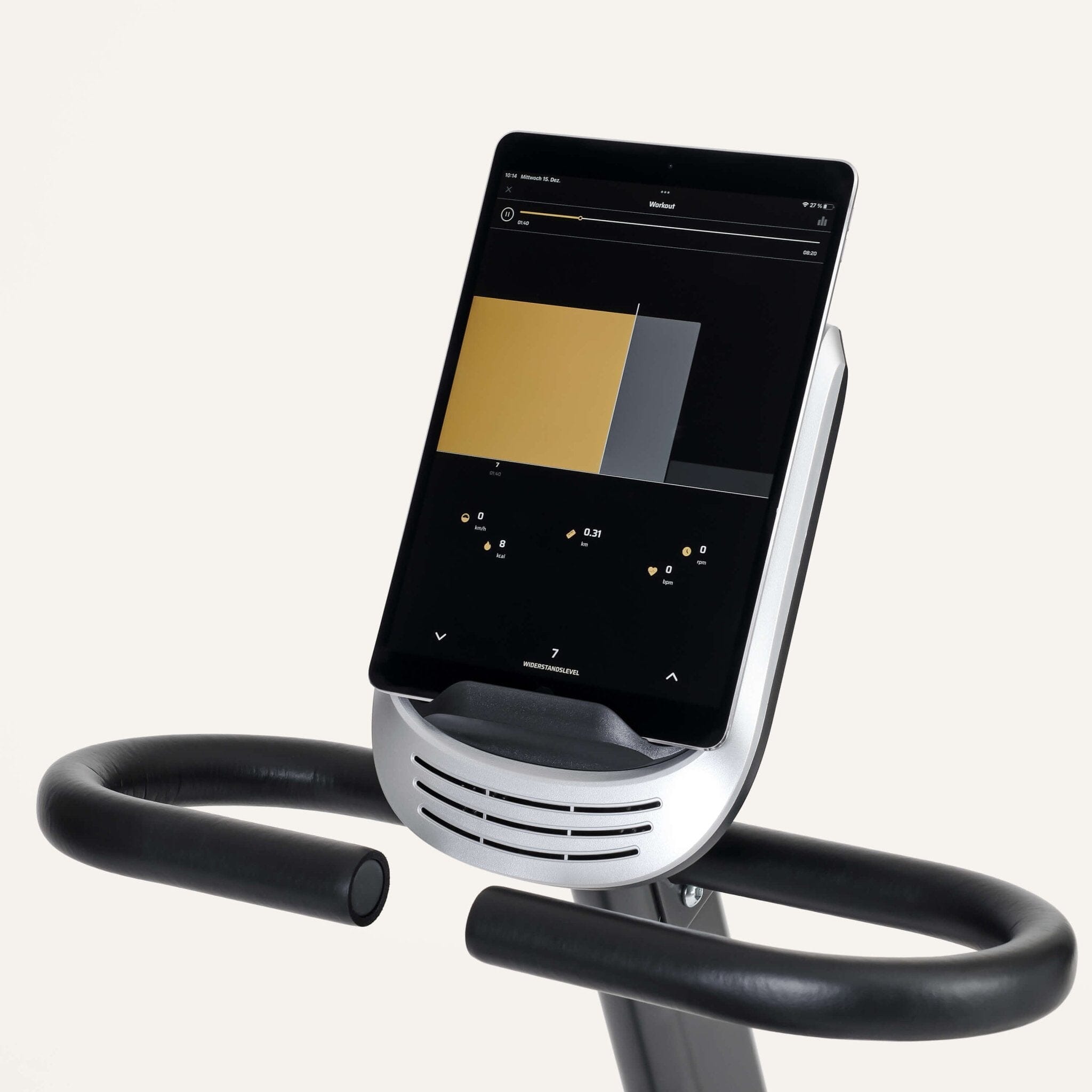Liegeheimtrainer mit App-Steuerung &amp; 9 kg Schwungmasse SP-RB-9900-iE SportPlus 