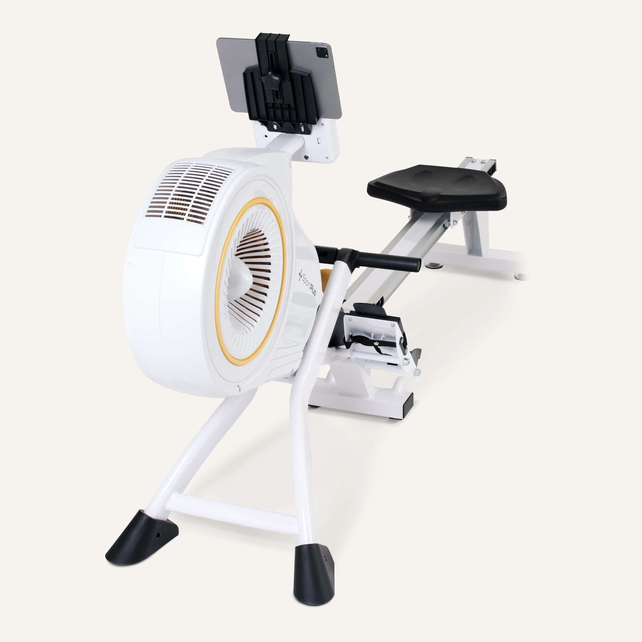Rudergerät mit Luftwiderstand & App-Kompatibilität SP-MR-010-iE SportPlus Snow/Sun 
