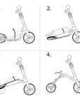 SportPlus 2in1 Kinder Scooter & Laufrad »SP-SC-021-P« SP-SC-021-P SportPlus 